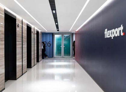 焕发创造力和增添着名度的办公室装修空间是怎样的——Flexport飞协博